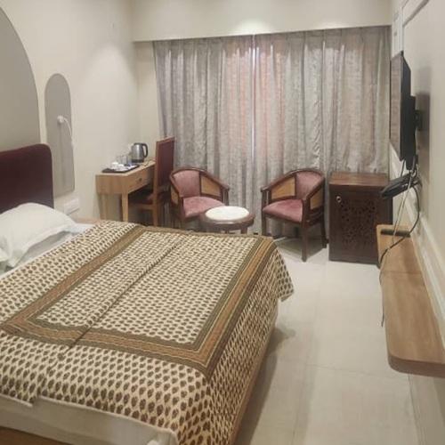 AC Deluxe Room at RTDC Hotel Gangaur Jaipur